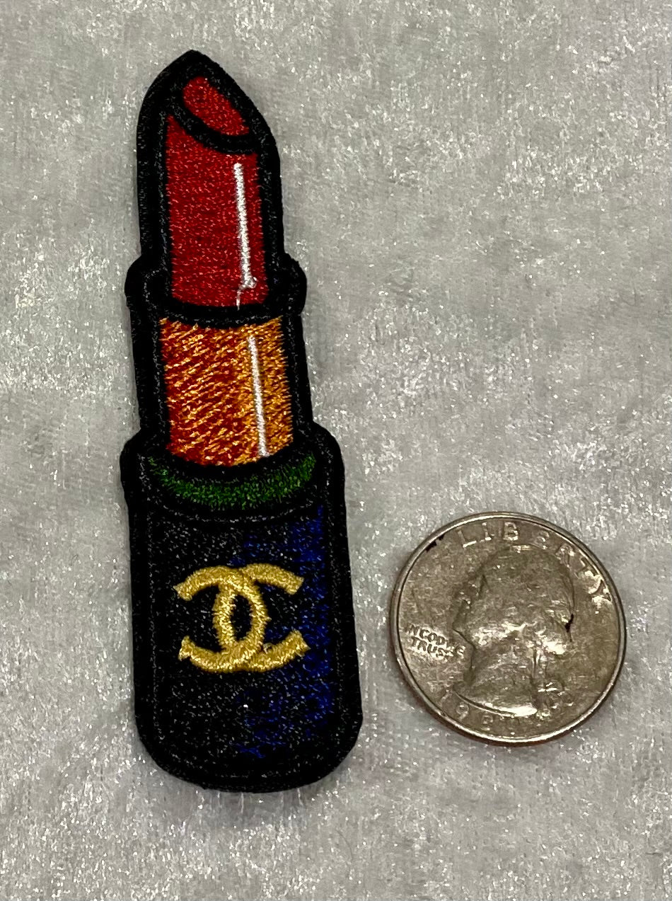 5 pc Black C Lipstick Patches