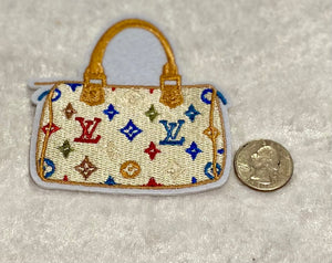 5 pcs White Purse Patch