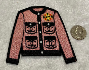 5 Pink Jacket Patches