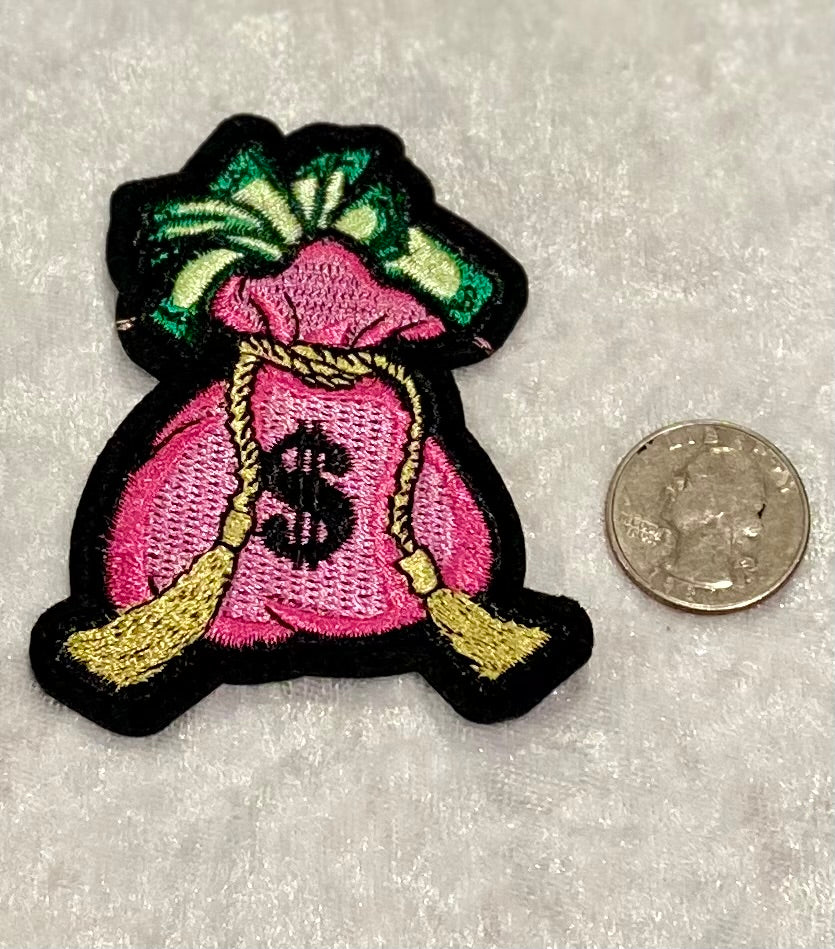 5pc Money Bag Patches
