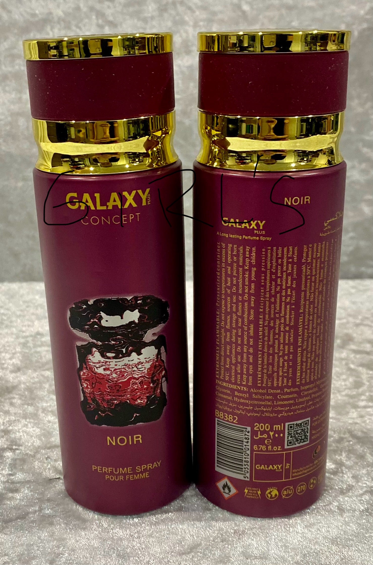 Noir Body Spray
