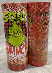 Son of a Grinch Tumbler