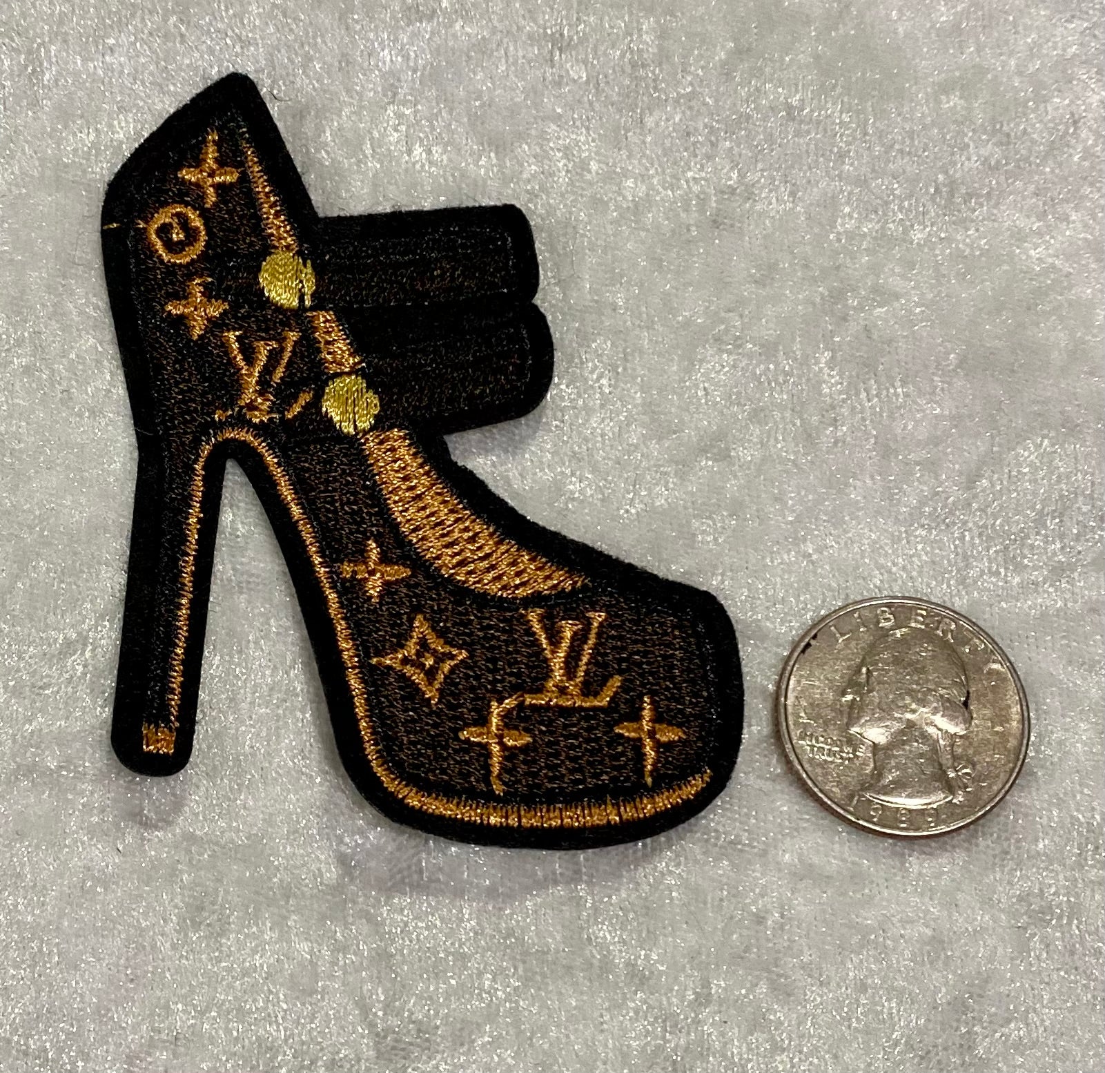 5 pcs Brown Heel Patches