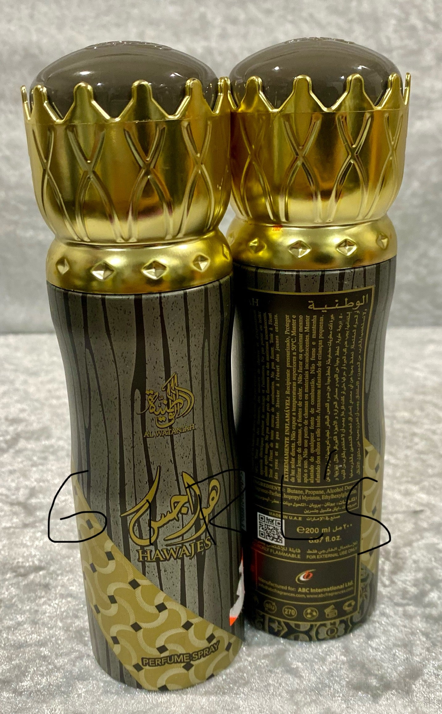 Hawajes Body Spray