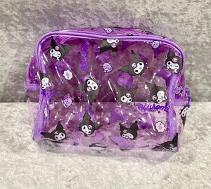 Set of 3 HK Clear Cosmetic Bag