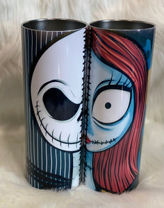 Vaso de cara dividida