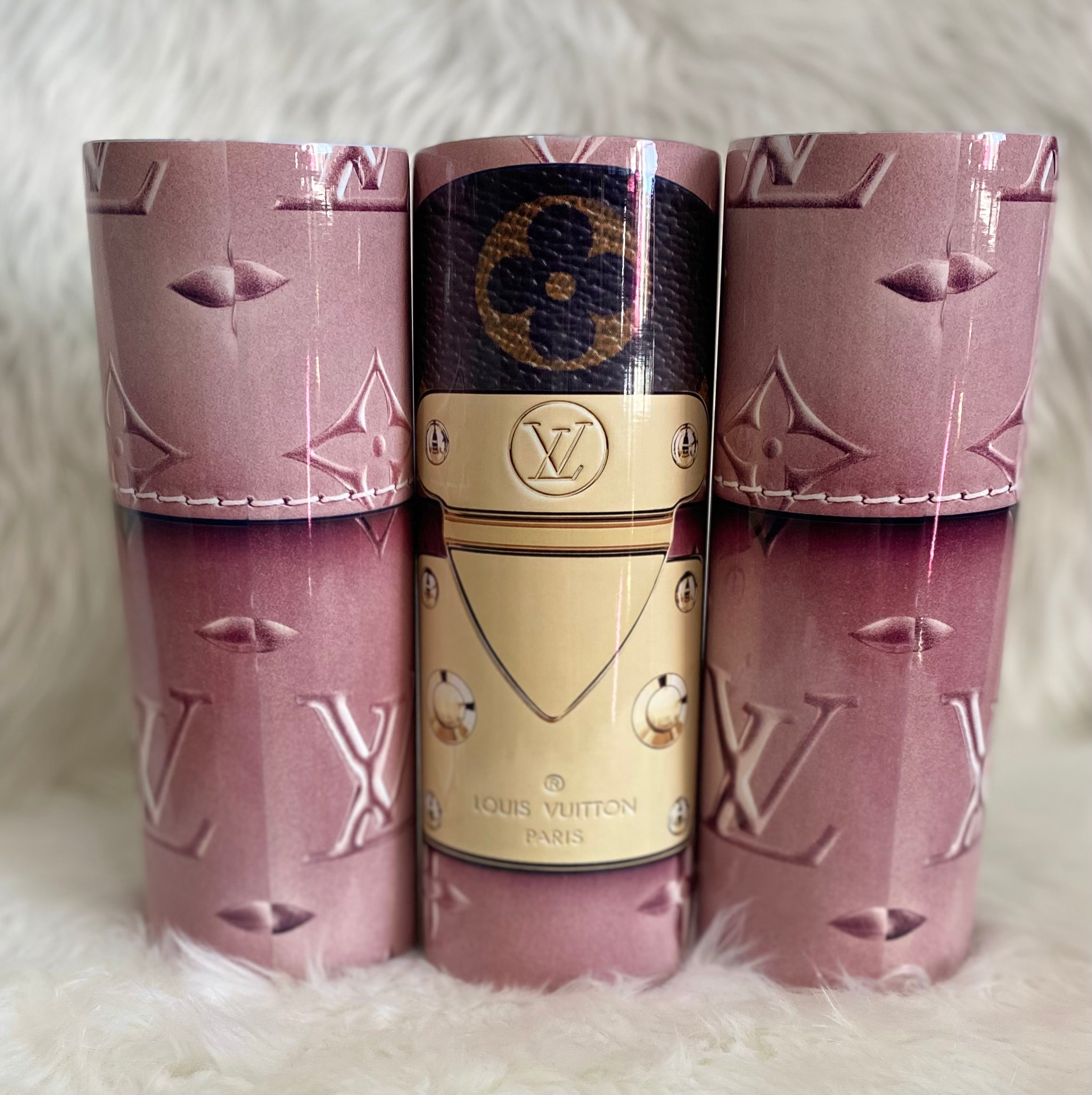 Vaso de oro rosa