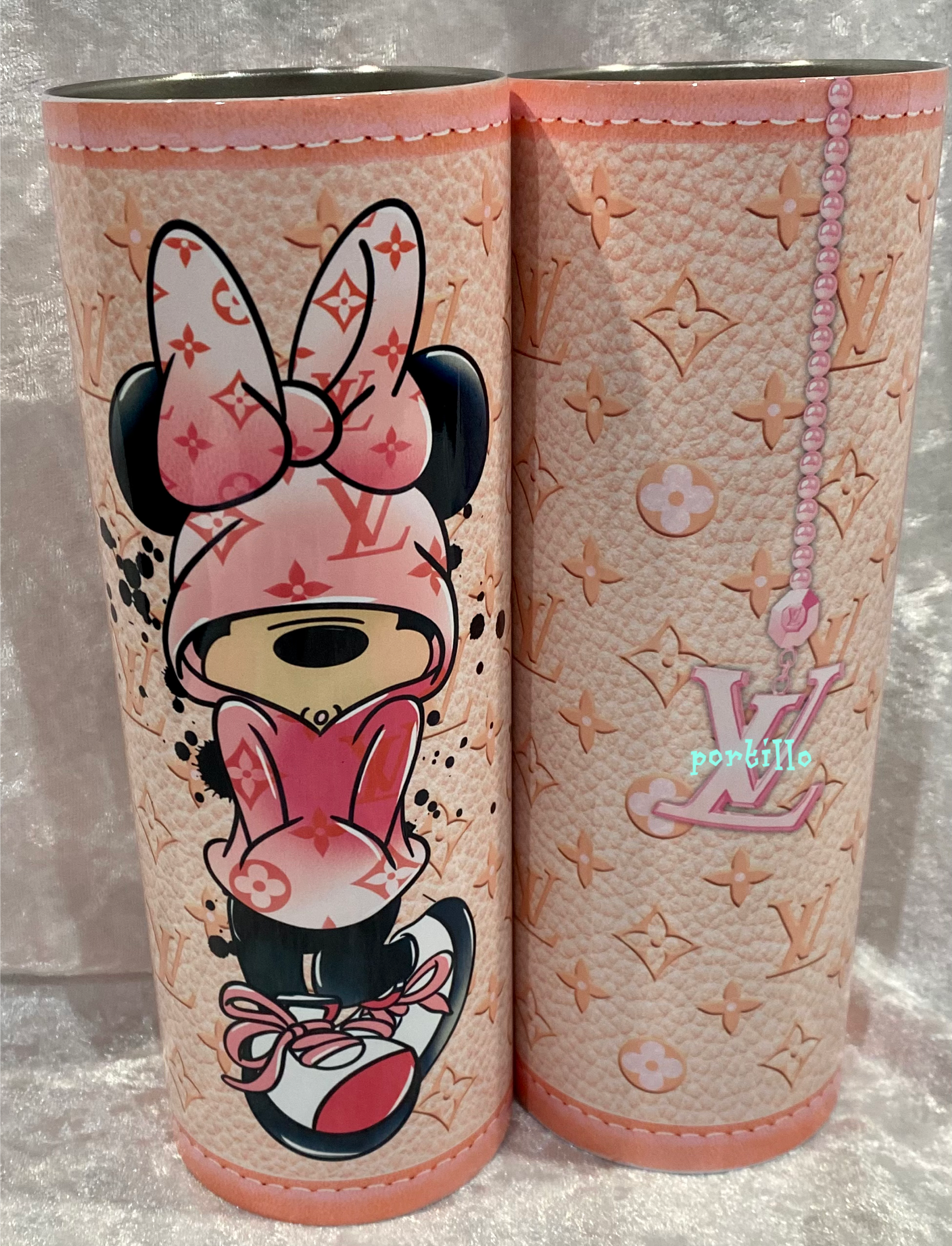 Vaso Minnie Rosa